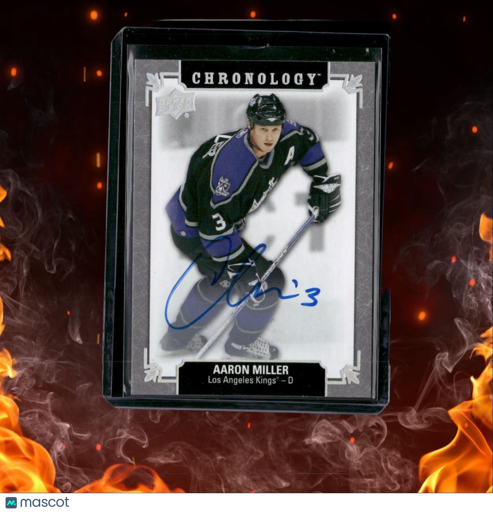 2019-20 Upper Deck Chronology Aaron Miller Franchise History Auto #FH-LA-AM