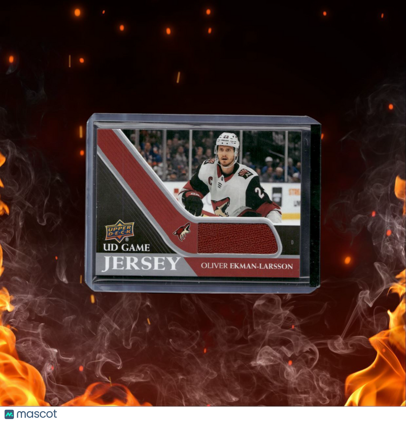2020-21 Upper Deck Oliver Ekman-Larsson UD Game Jersey