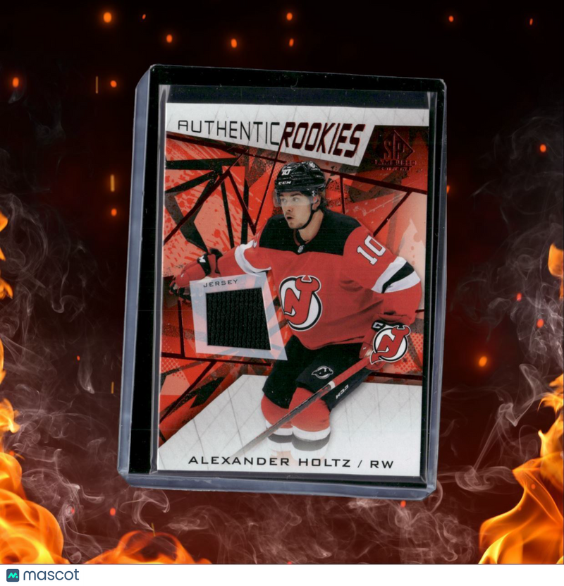 2021-22 SP Game Used Alexander Holtz Jersey Rookie