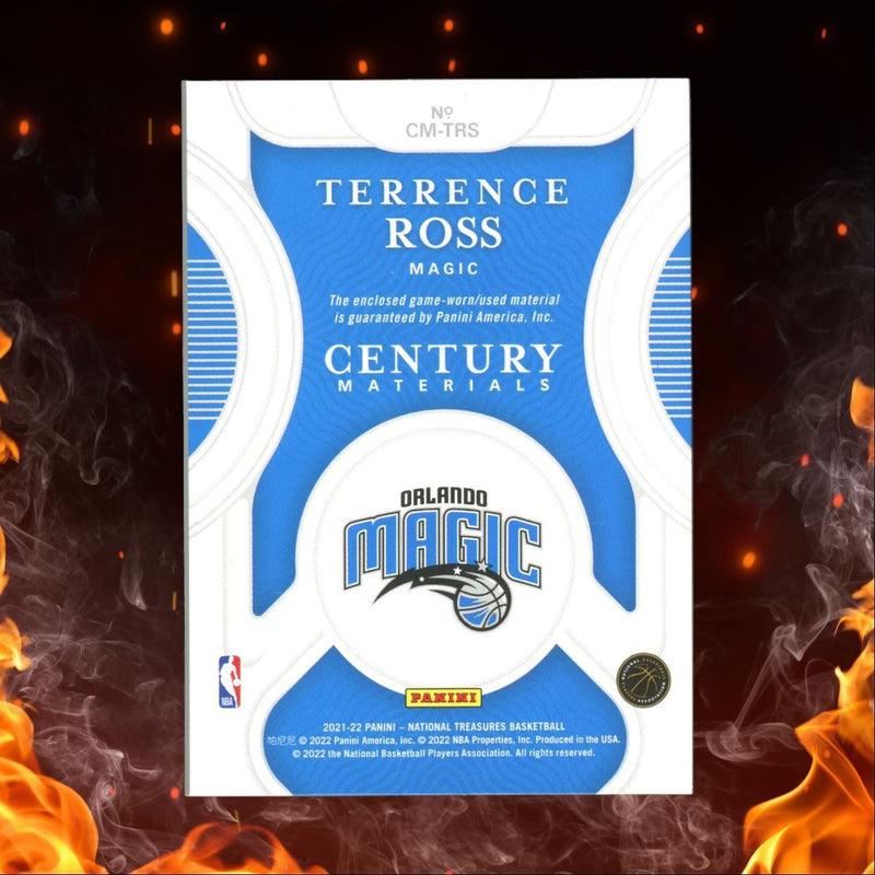 2021-22 Panini National Treasures Terrence Ross Century Jersey Materials 17/25