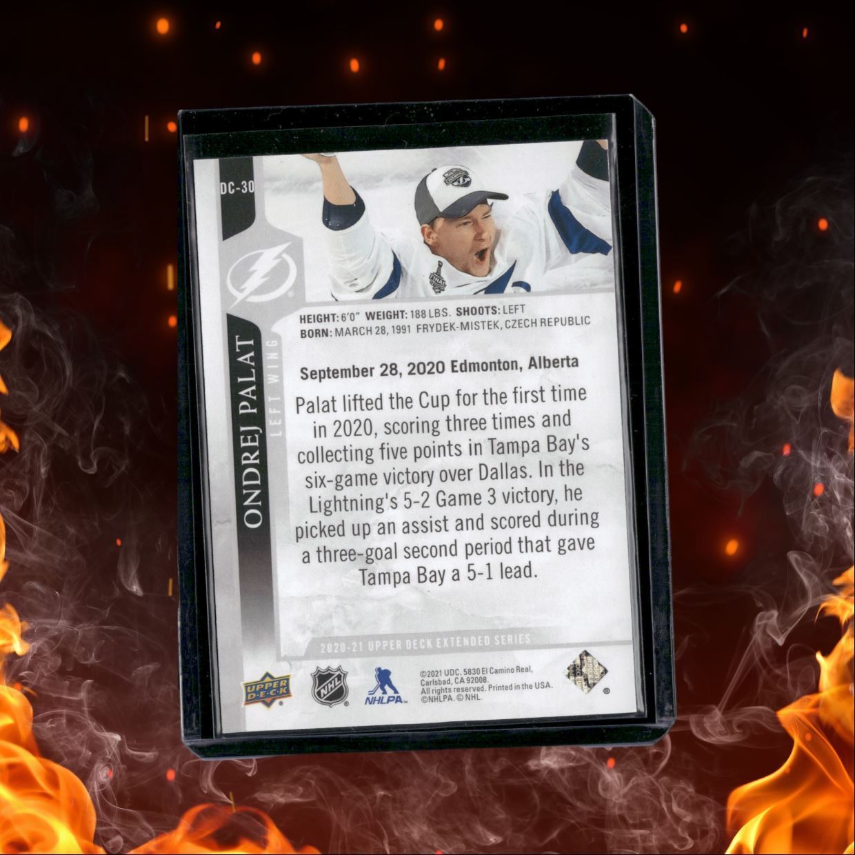 2020-21 Upper Deck Day With The Cup Ondrej Palat #DC-30