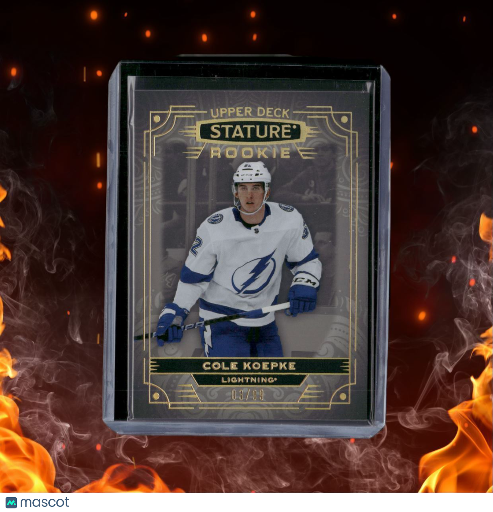 2022-23 Upper Deck Stature Cole Koepke Rookie 03/99 #181