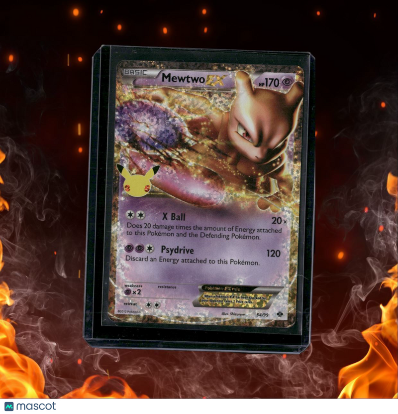 2021 Pokemon Classic Celebrations Mewtwo EX HP