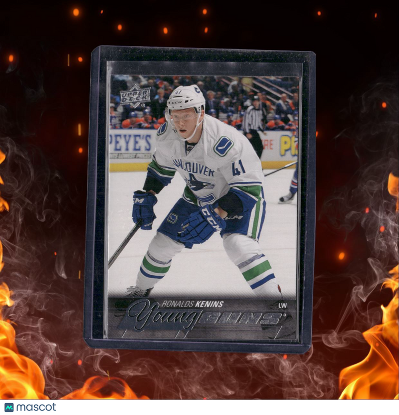 2015-16 Upper Deck Young Guns Ronalds Kenins Rookie