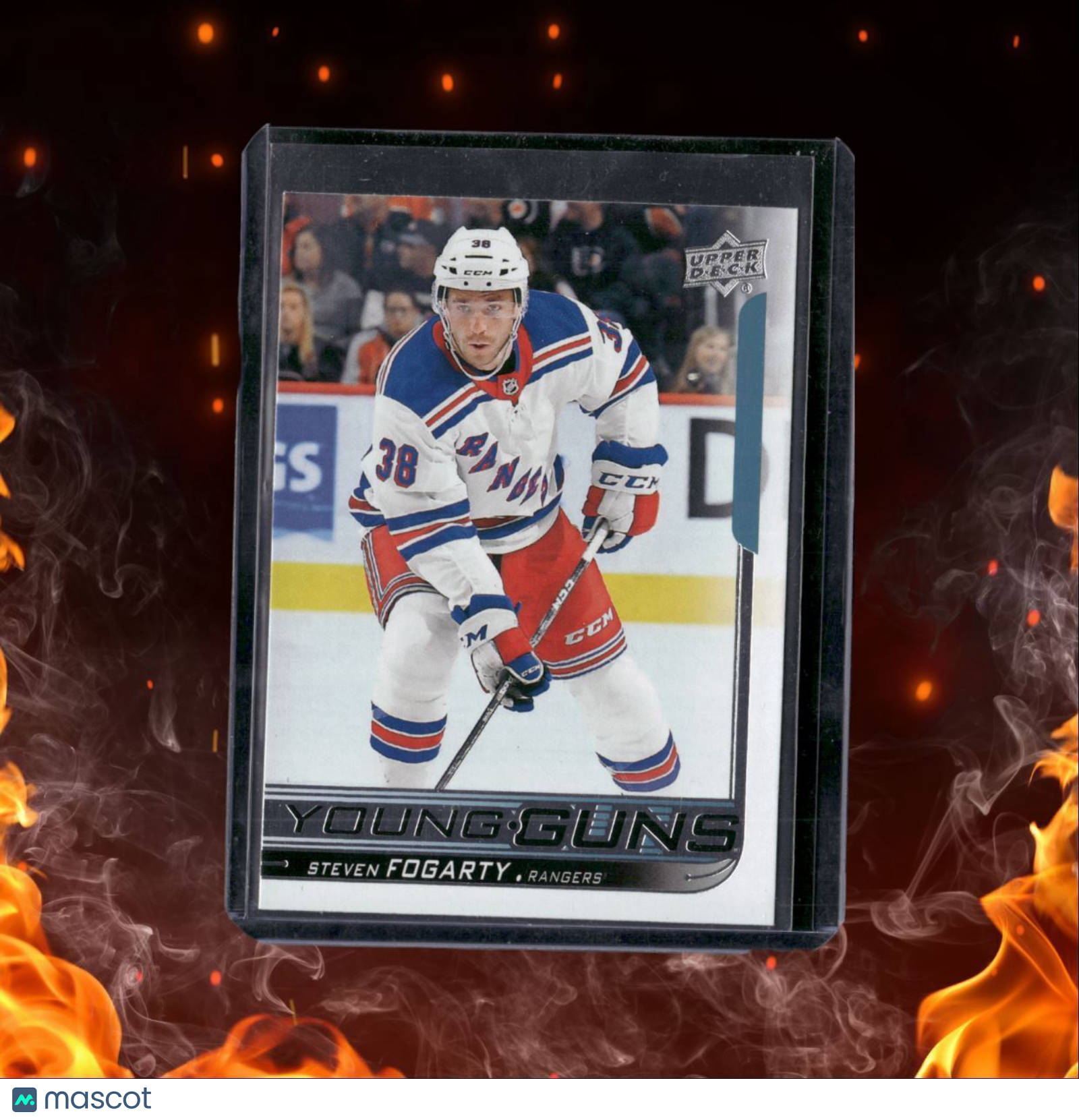 2018-19 Upper Deck Young Guns Steven Fogarty Rookie #478