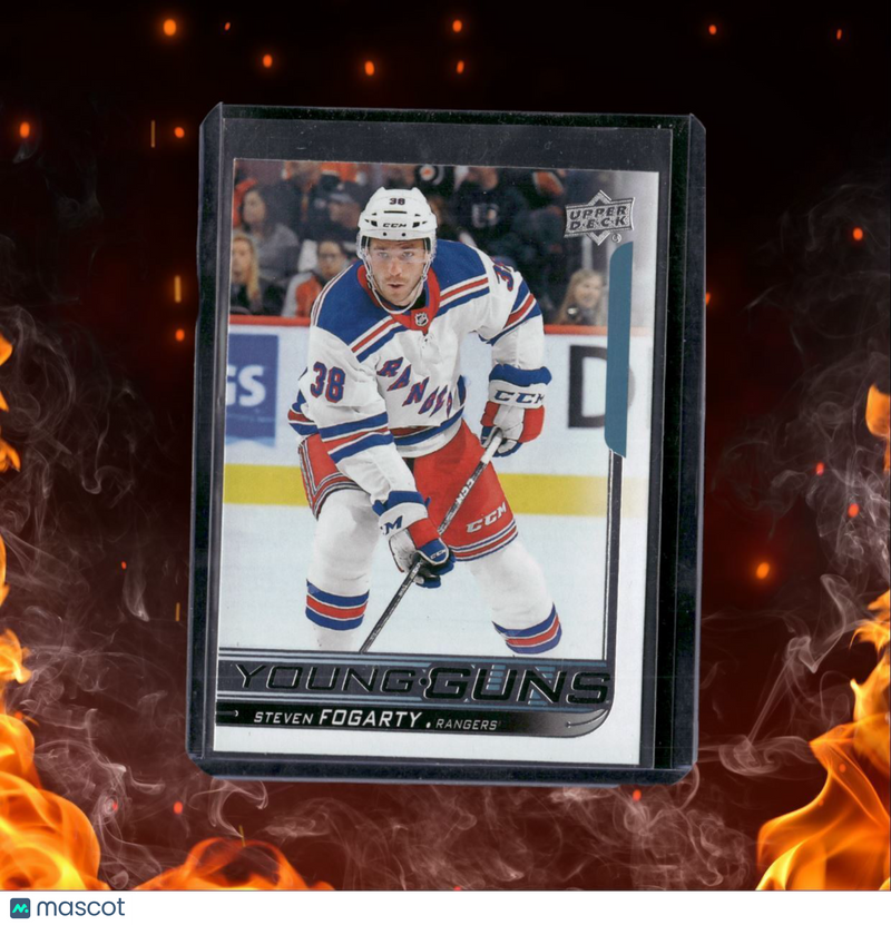 2018-19 Upper Deck Young Guns Steven Fogarty Rookie