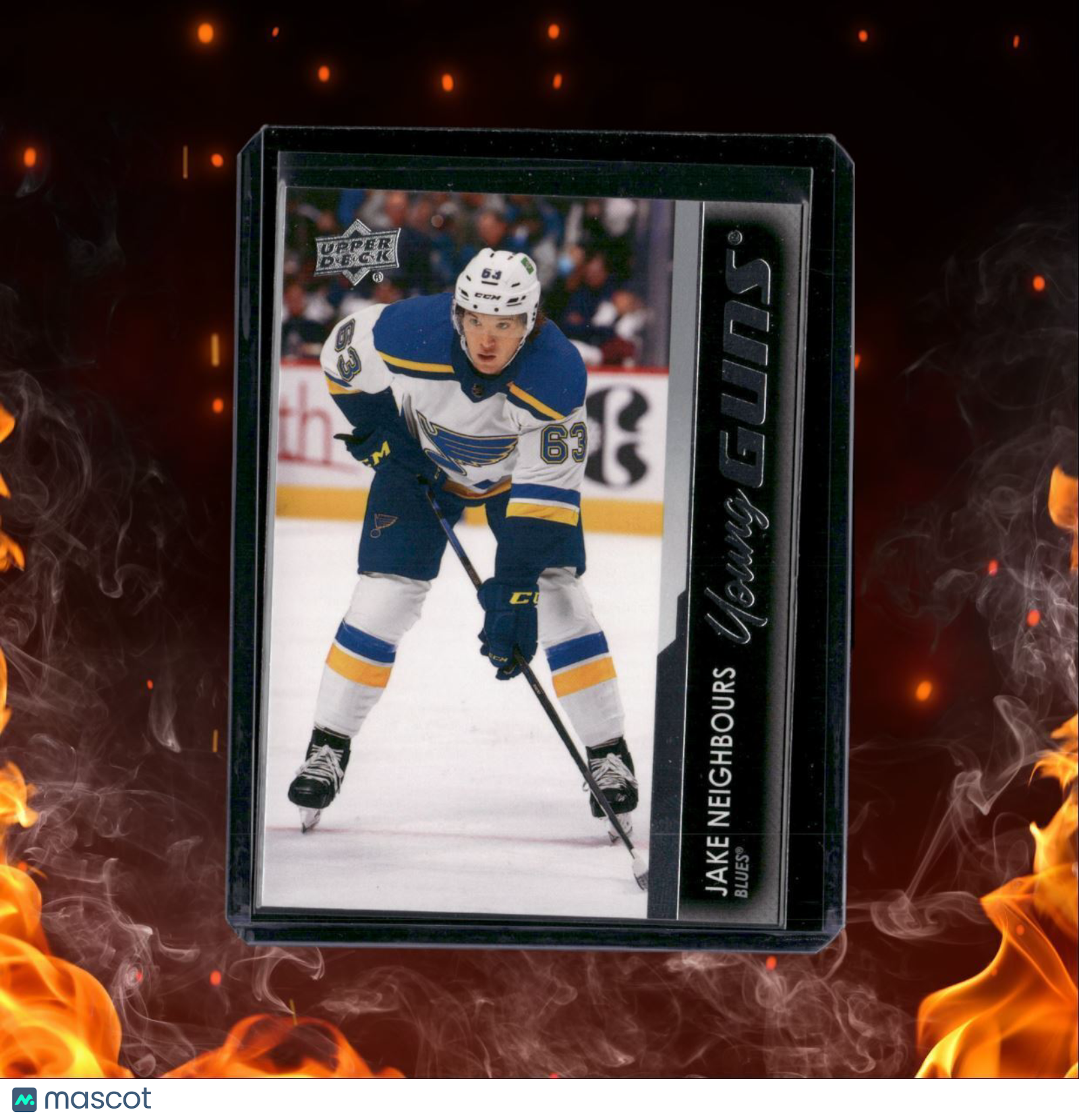 2021-22 Upper Deck Jake Neighbours Young Guns Rookie #467