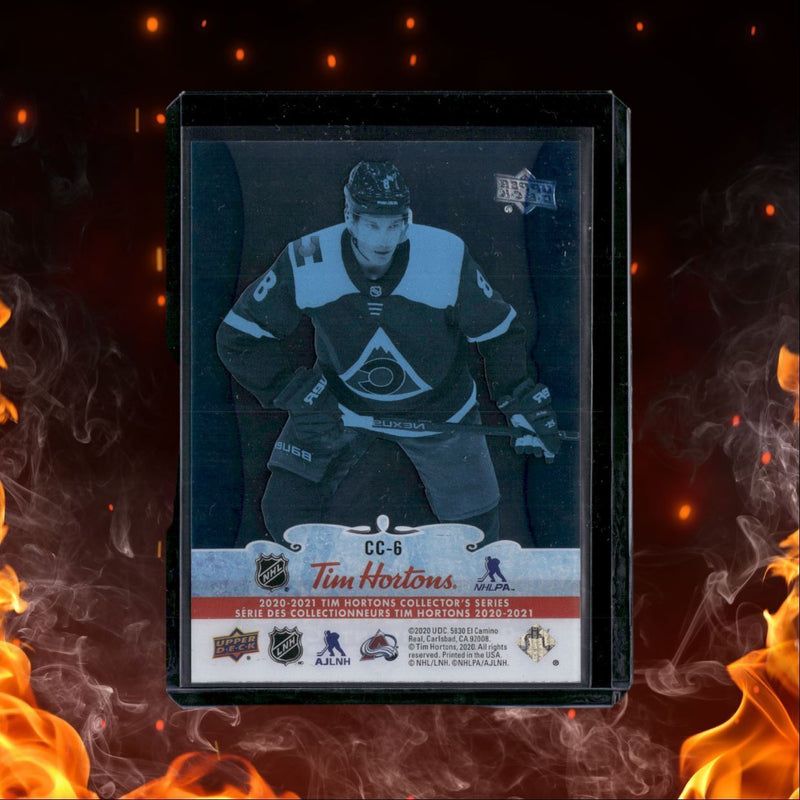 2020-21 Upper Deck Tim Hortons Cale Makar Clear Cut Phenoms