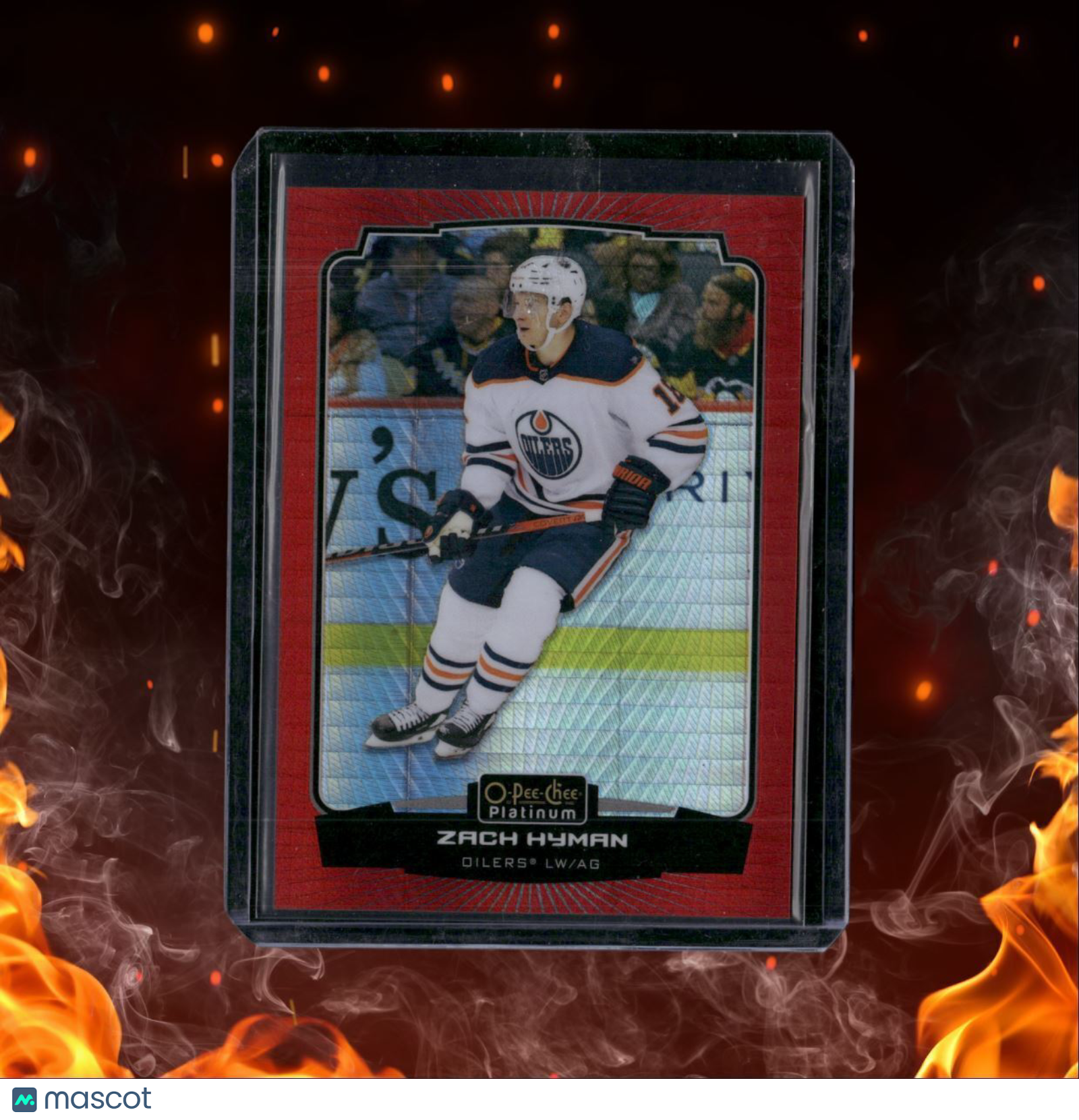 2022-23 O-Pee-Chee Red Prism Zach Hyman 063/199 #115