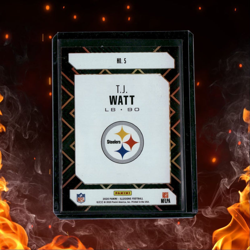 2020 Panini Illusions Clear Shots T.J. Watt