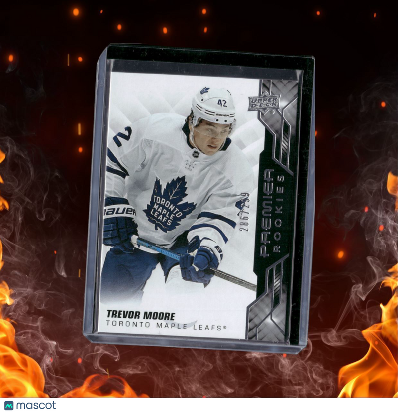 2019-20 Upper Deck Premier Trevor Moore Rookie 286/299