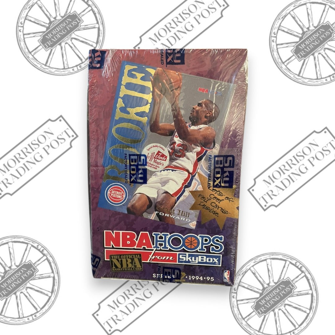 1994-95 Hoops Series 2 Basketball Hobby Box