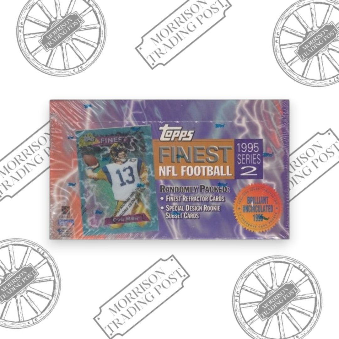 1995 Topps Finest Series 2 Football Hobby Box