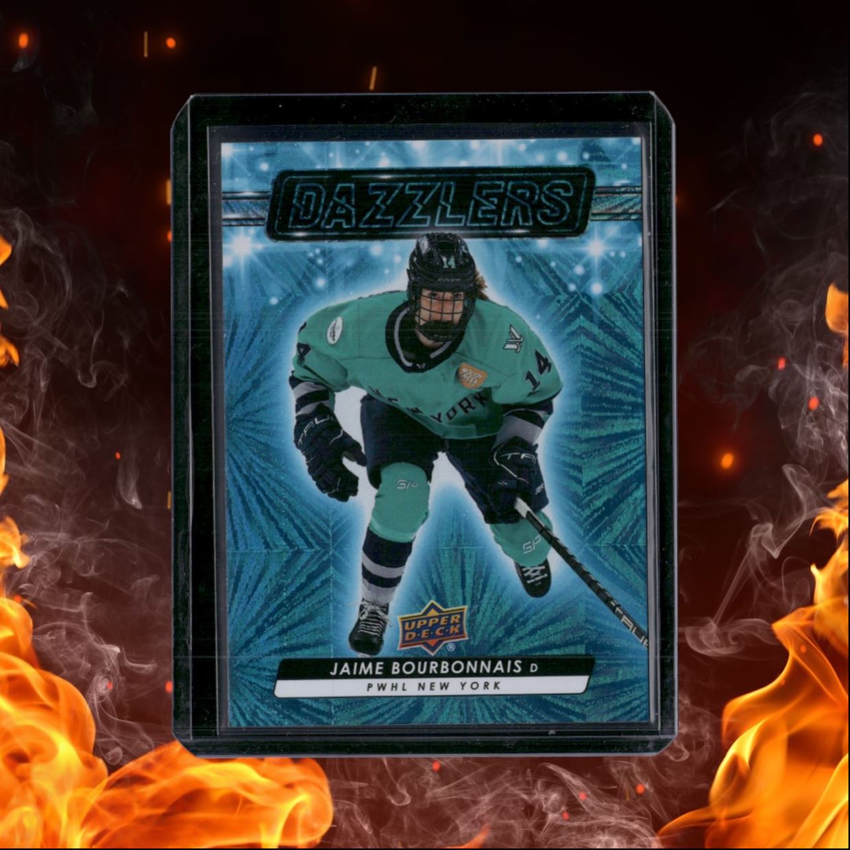 2024-25 Upper Deck PWHL Jaime Bourbonnais Dazzlers Blue #DZ-5