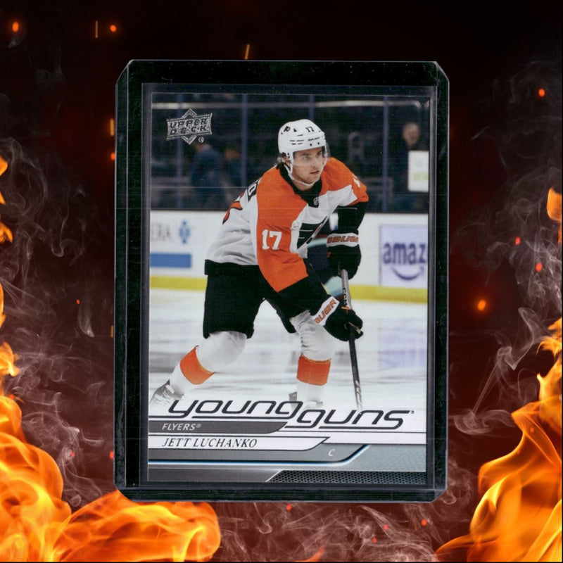 2024-25 Upper Deck Jett Luchanko Young Guns (A) Rookie