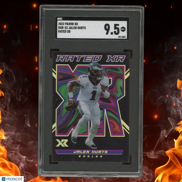 2022 Panini XR JALEN HURTS Rated XR SGC 9.5 #RXR-23