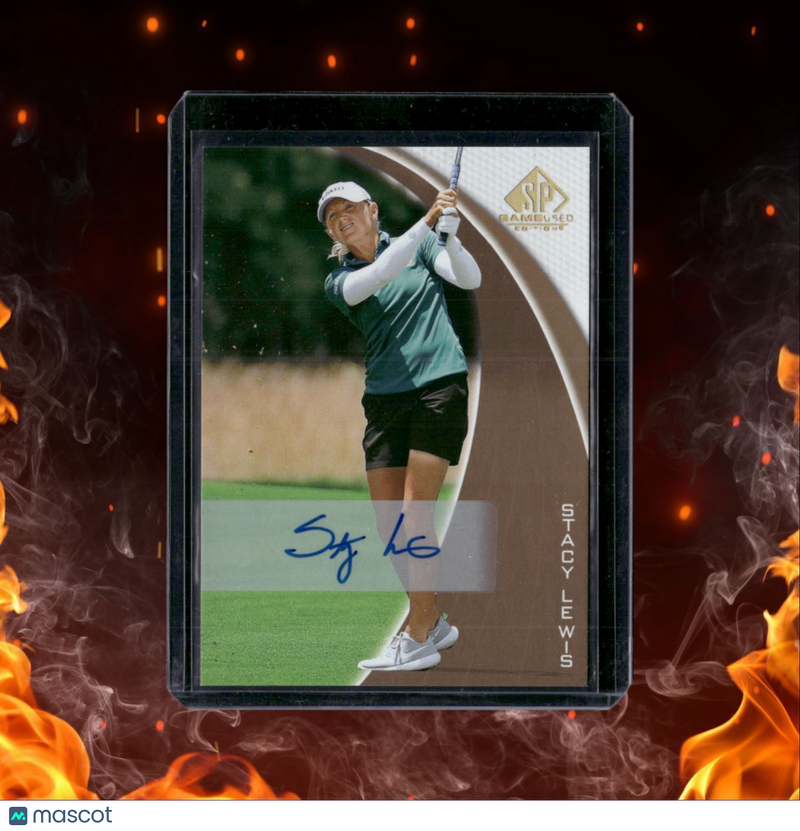 2024 SP Game Used Golf Stacy Lewis Auto