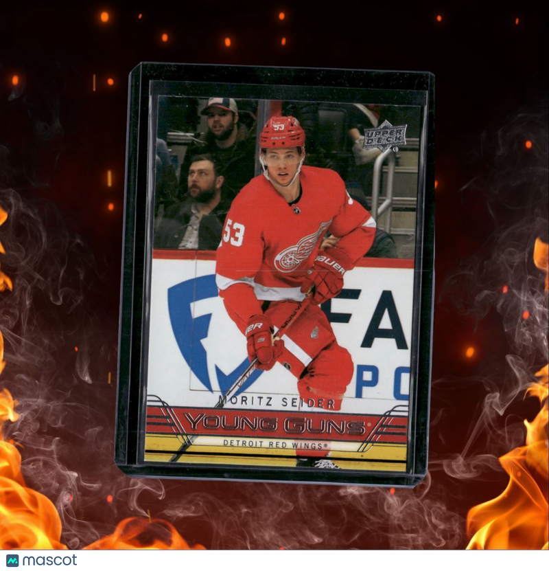 2021-22 Upper Deck Moritz Seider Retro Young Guns Rookie