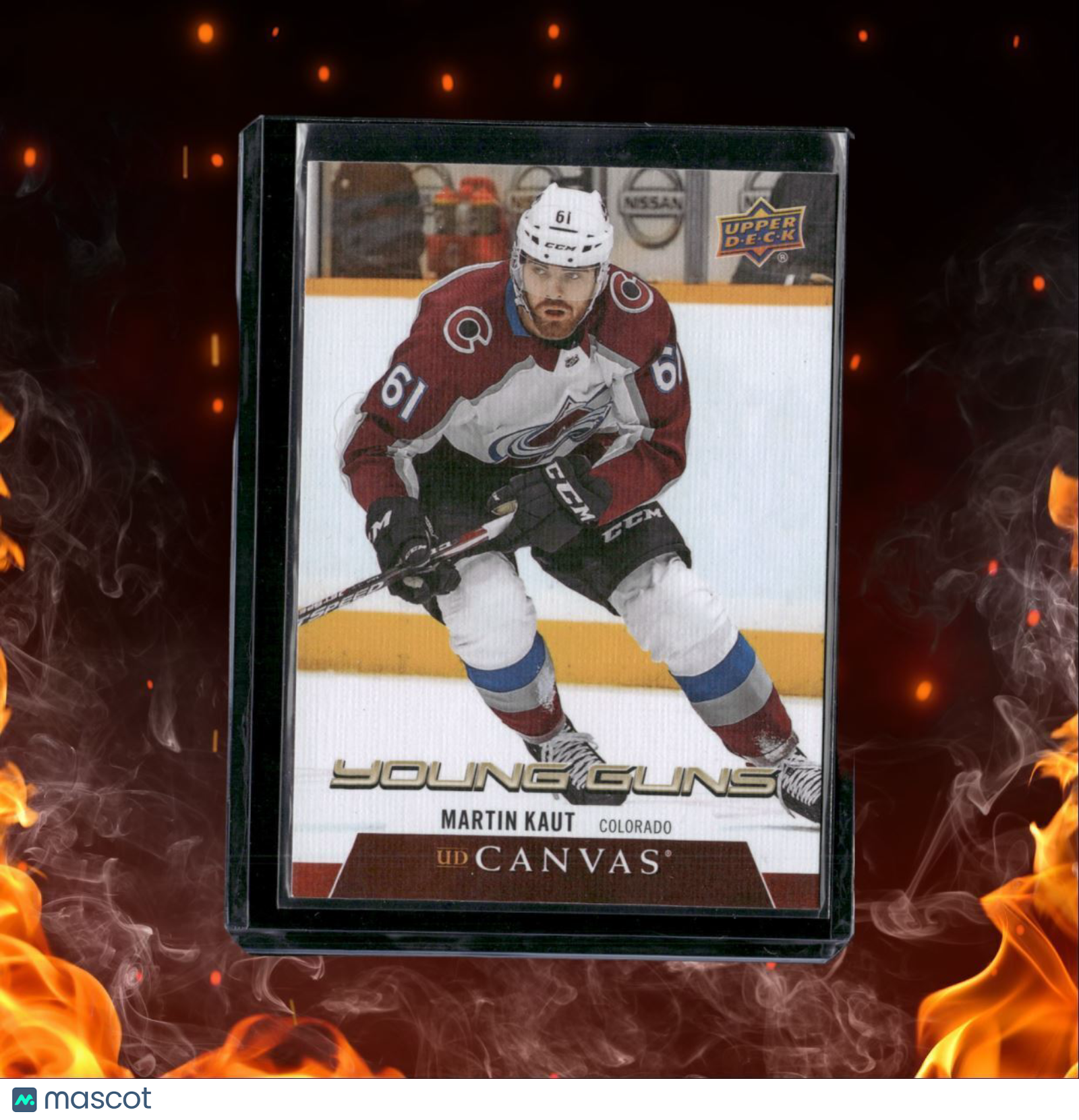 2020-21 Upper Deck Martin Kaut UD Canvas Young Guns Rookie #C219