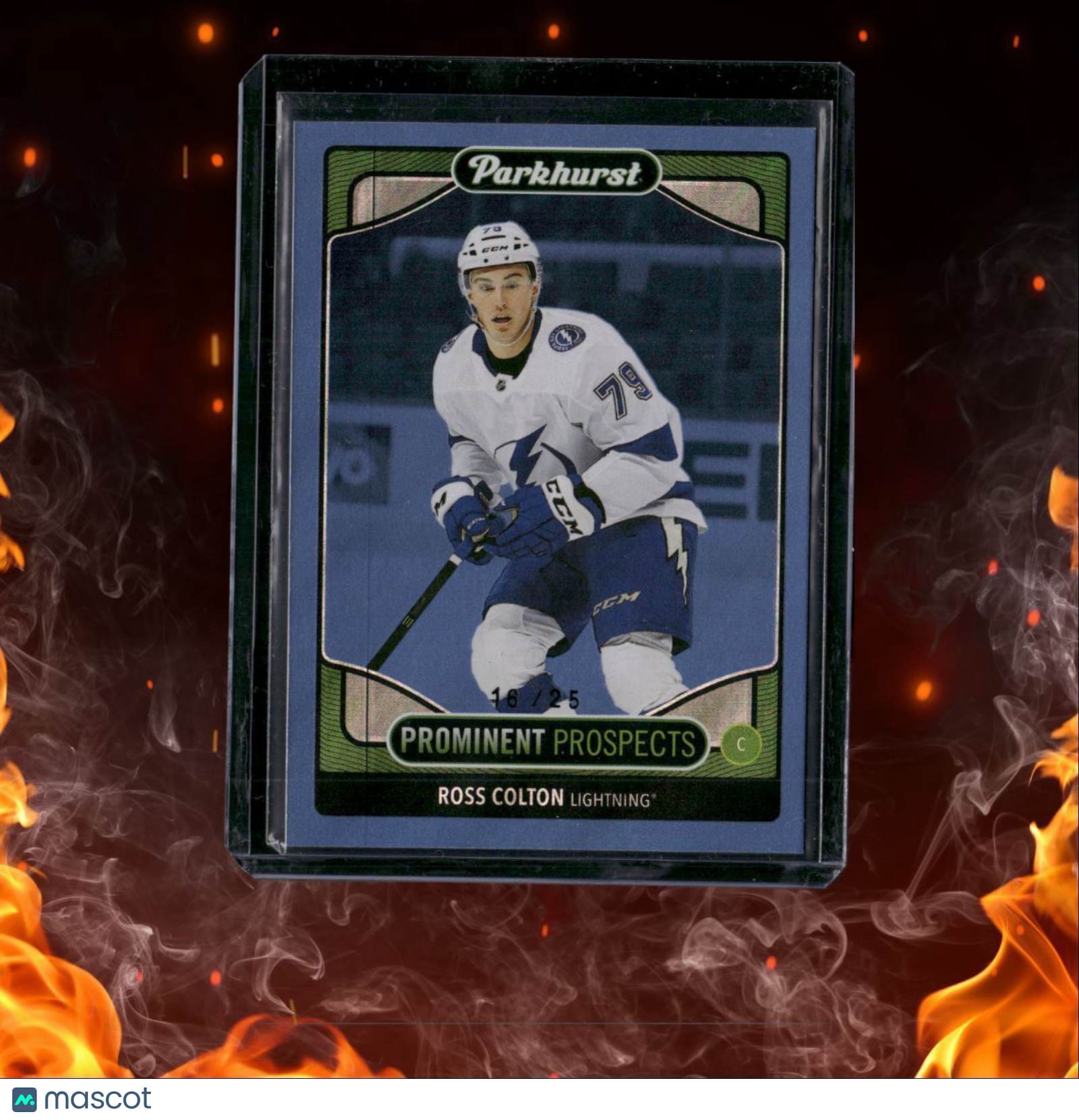 2021-22 Upper Deck Parkhurst Ross Colton Promiment Prospects Rookie 16/25 #PP10