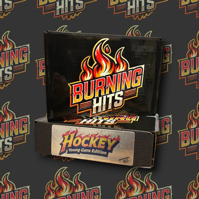 Burning Hits Young Guns Graded Card Box - INFERNO Series