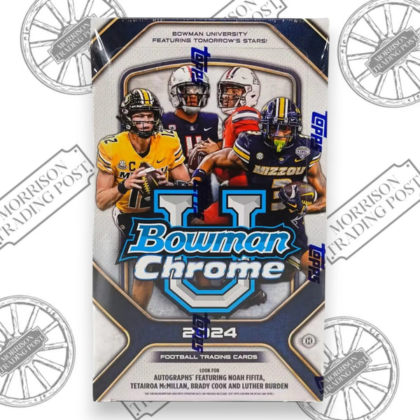 2024 Bowman Chrome University Football Hobby Box