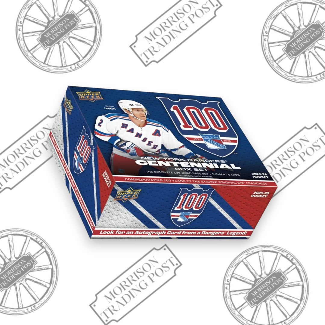 2025-26 Upper Deck New York Rangers Centennial Hockey Box Set