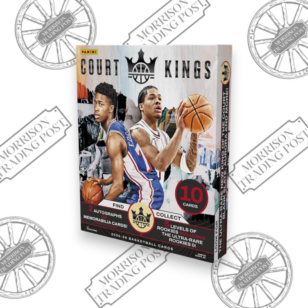 2025-26 Panini Court Kings Basketball Hobby Box — front of sealed box