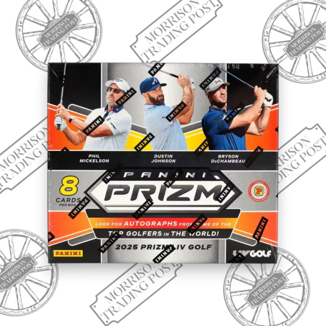2025 Panini Prizm LIV Golf International Hobby Box