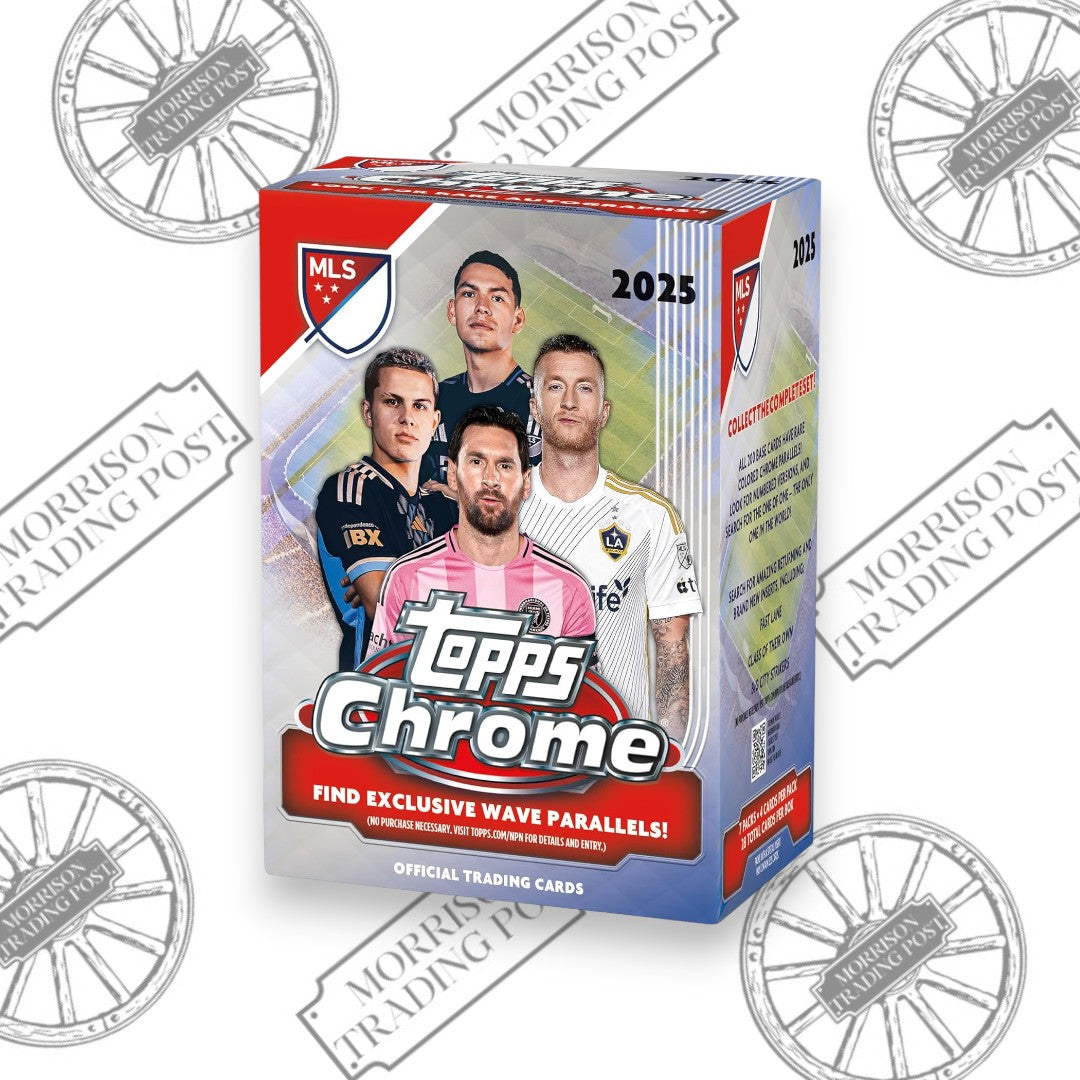 2025 Topps Chrome MLS Soccer Blaster Box