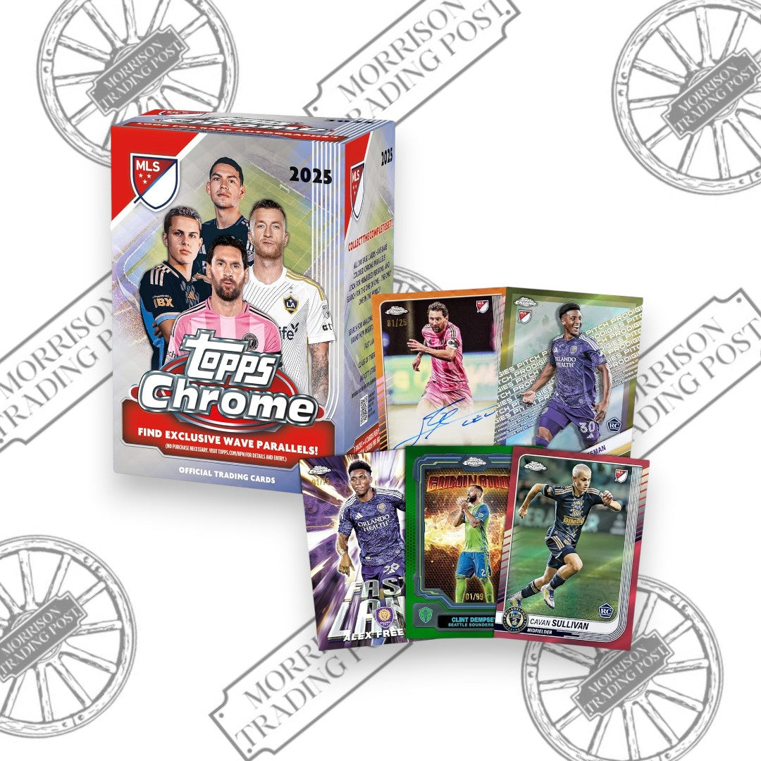 2025 Topps Chrome MLS Soccer Blaster Box