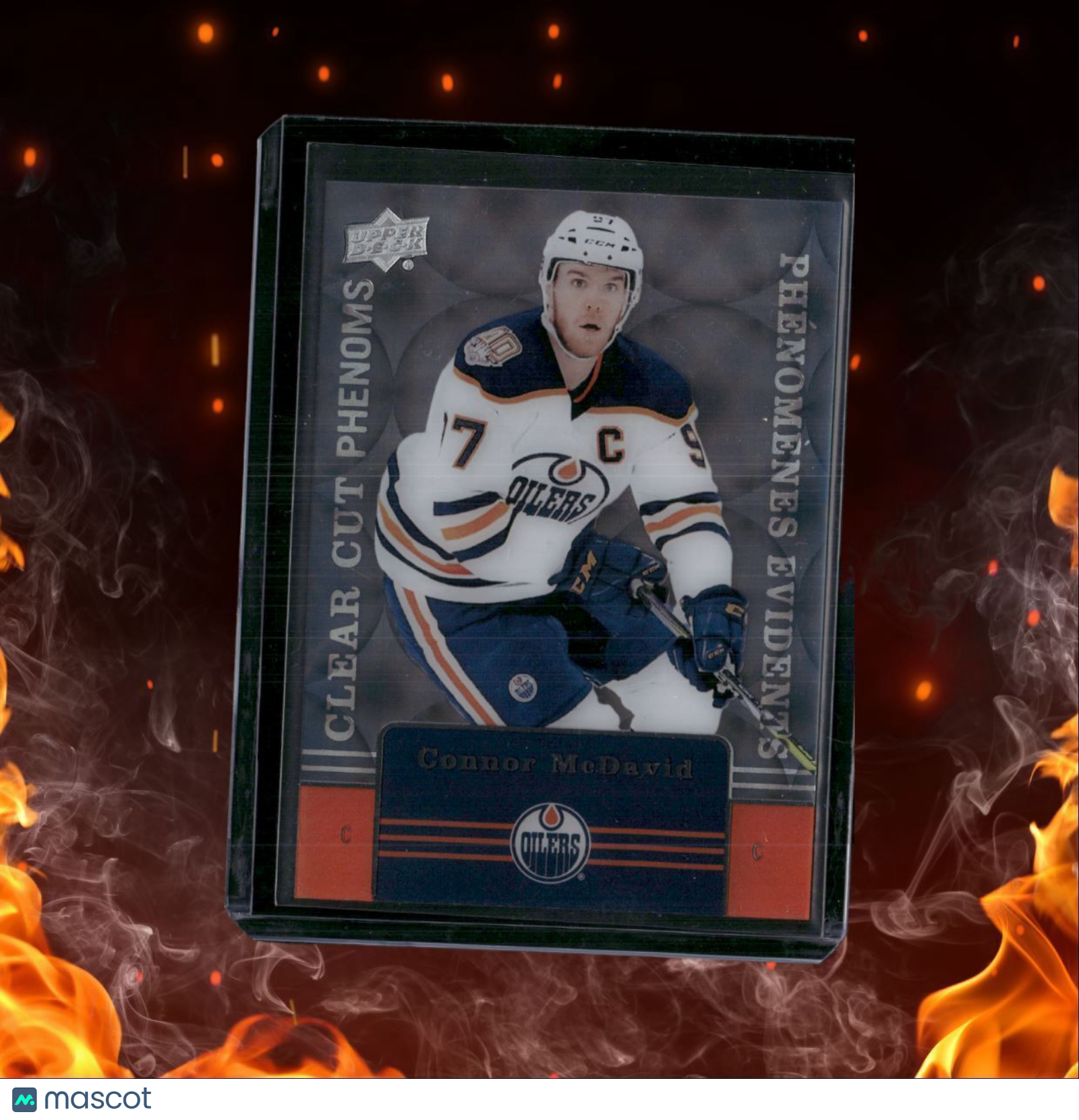 2019-20 Upper Deck Tim Hortons Connor McDavid Clear Cut Phenoms #CC-1