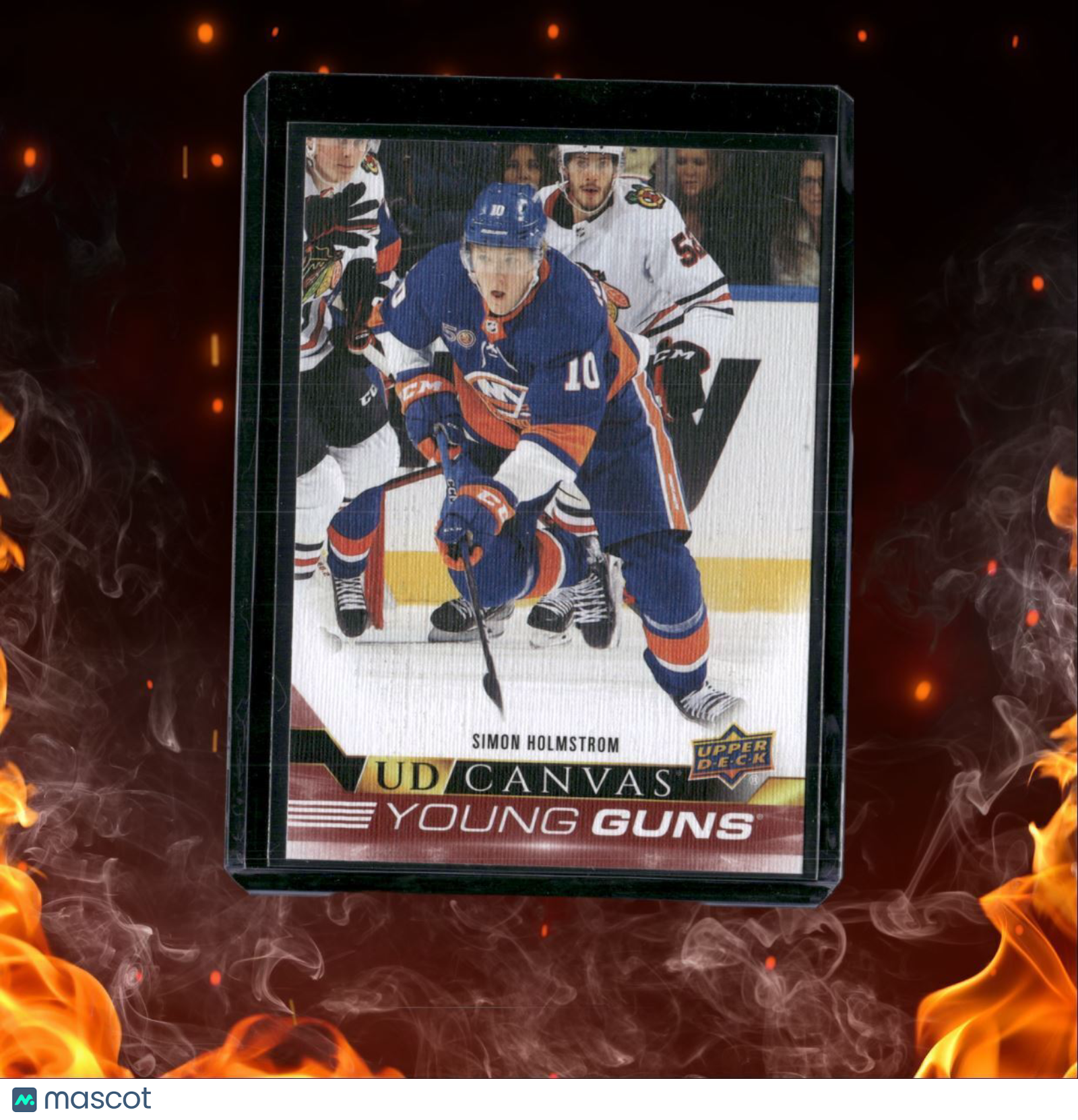 2022-23 Upper Deck Simon Holmstrom Canvas Young Guns Rookie #C373