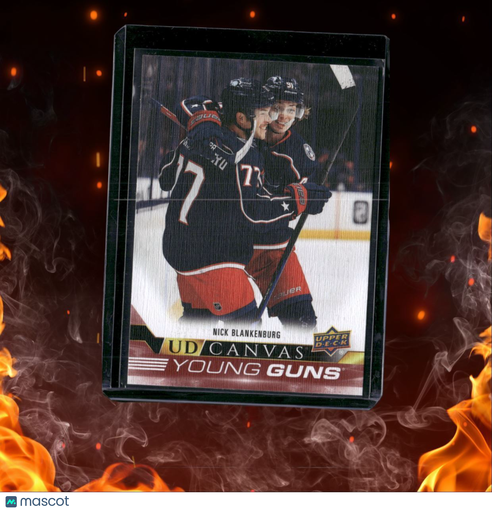 2022-23 Upper Deck Nick Blankenburg Canvas Young Guns Rookie #C386