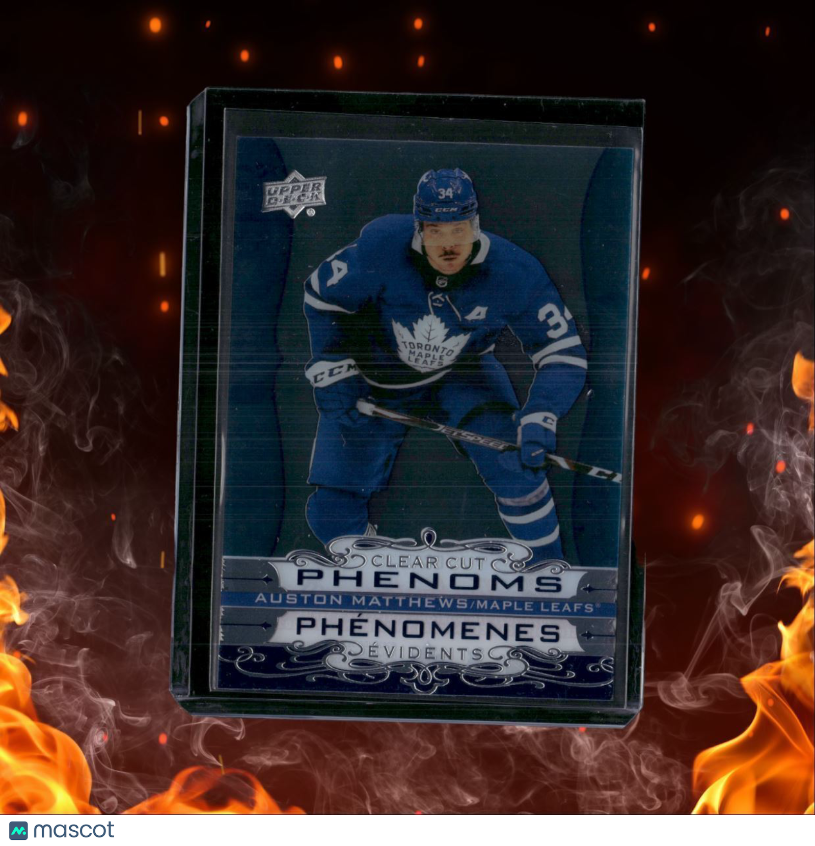 2020-21 Upper Deck Tim Hortons Auston Matthews Clear Cut Phenoms #CC-7