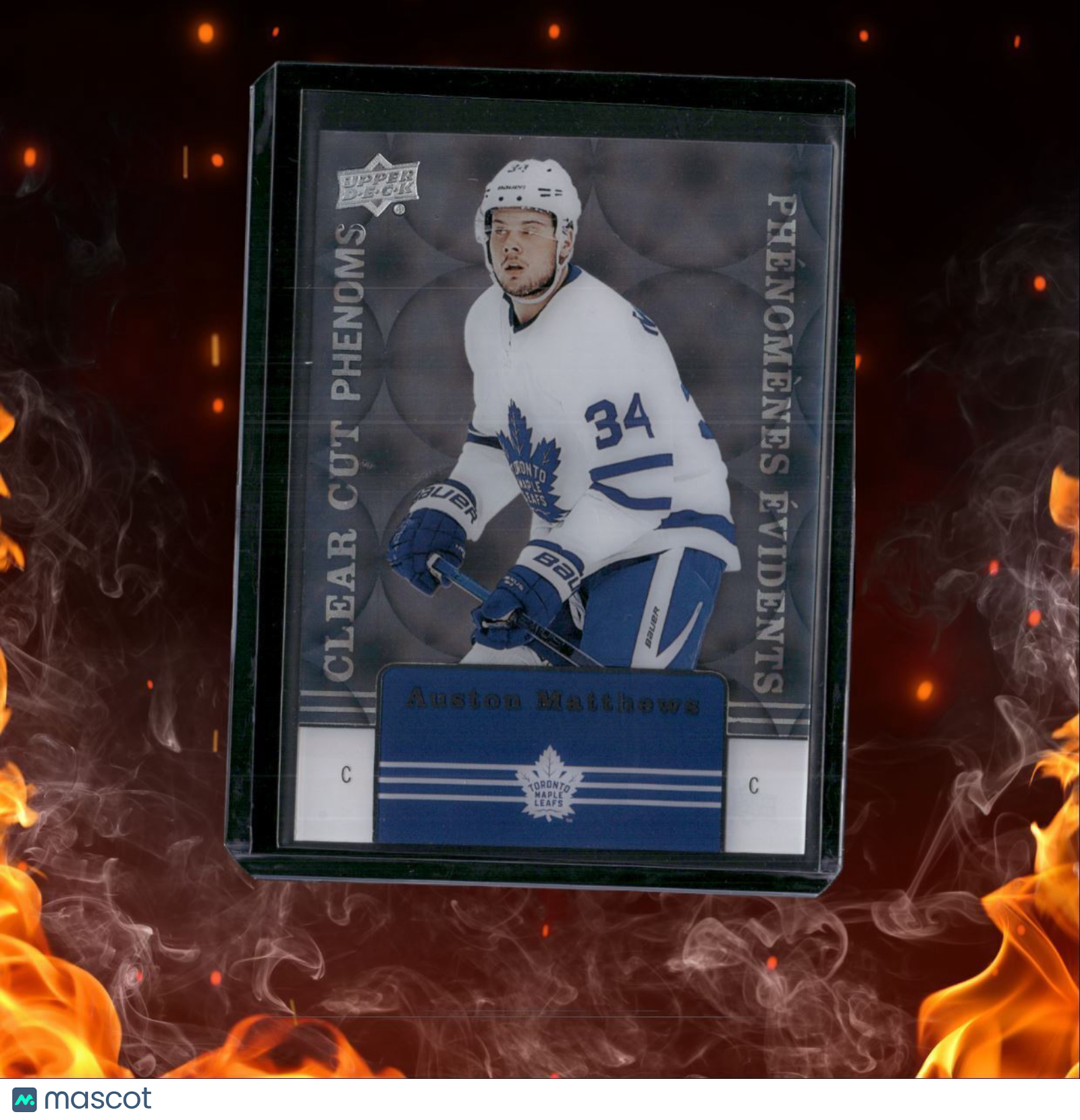2019-20 Upper Deck Tim Hortons Auston Matthews Clear Cut Phenoms #CC-15
