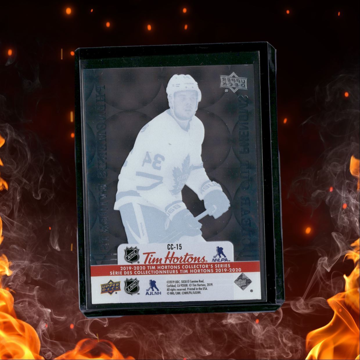2019-20 Upper Deck Tim Hortons Auston Matthews Clear Cut Phenoms #CC-15