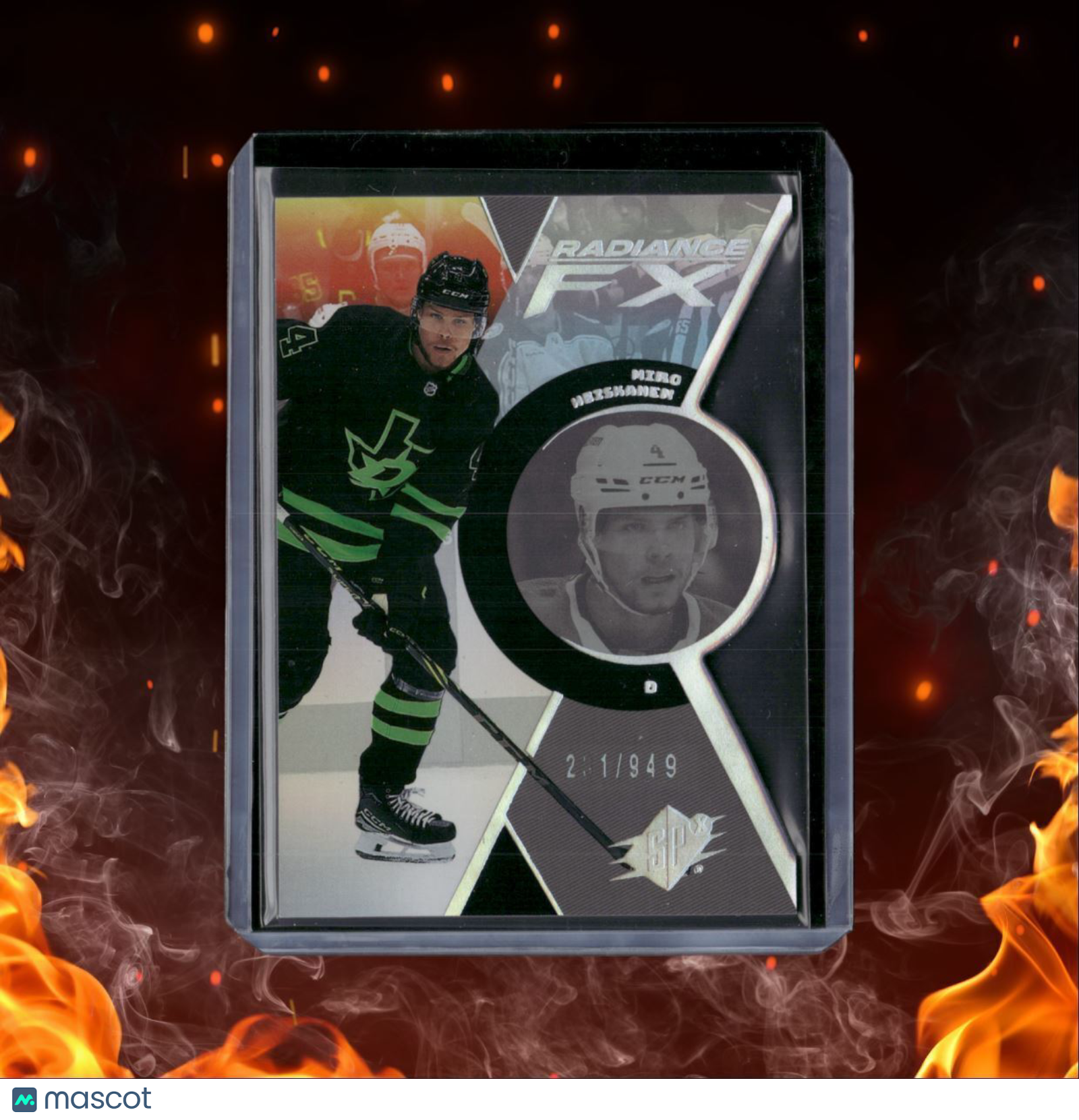 2023-24 Upper Deck SPx Miro Heiskanen Radiance FX 231/949 #RFX-22