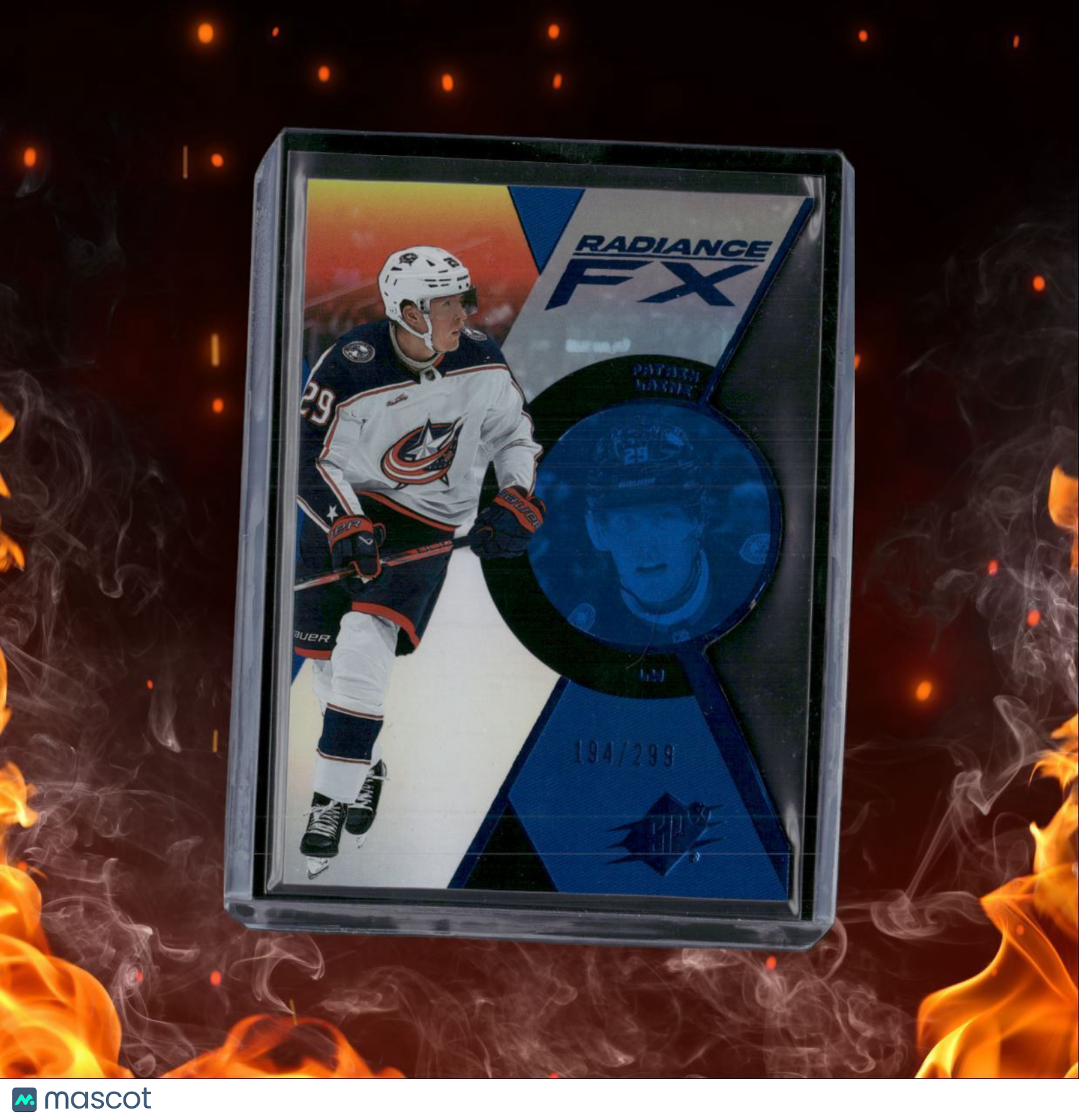 2023-24 Upper Deck SPx Patrik Laine Radiance FX Blue 194/299 #RFX-28