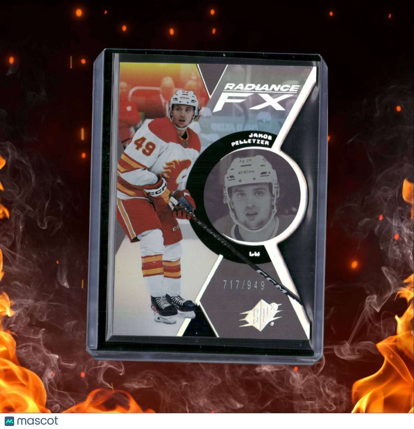 2023-24 Upper Deck SPx Jakob Pelletier Radiance FX Rookie 717/949 #RFX-82