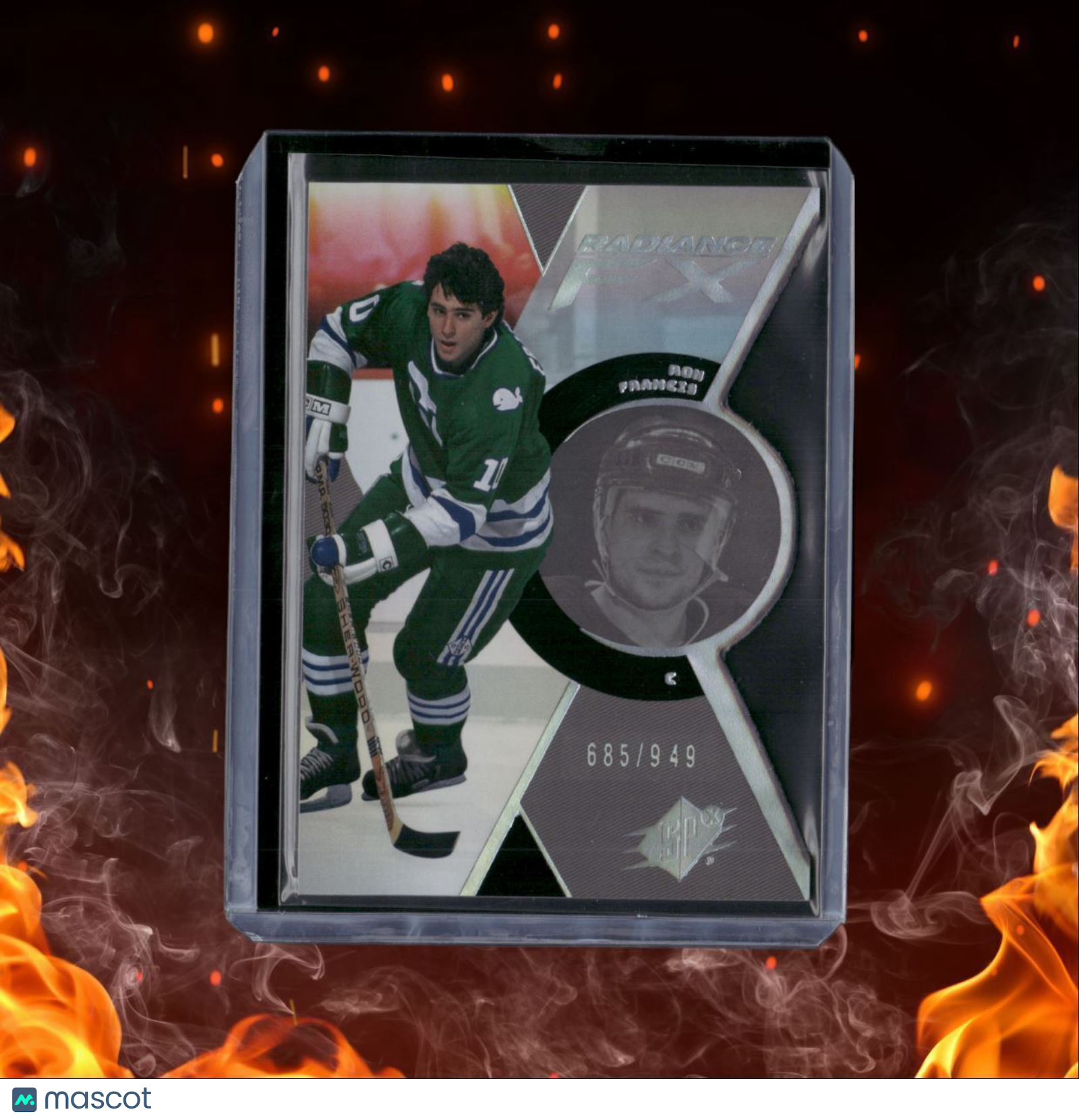 2023-24 Upper Deck SPx Ron Francis Radiance FX 685/949 #RFX-6