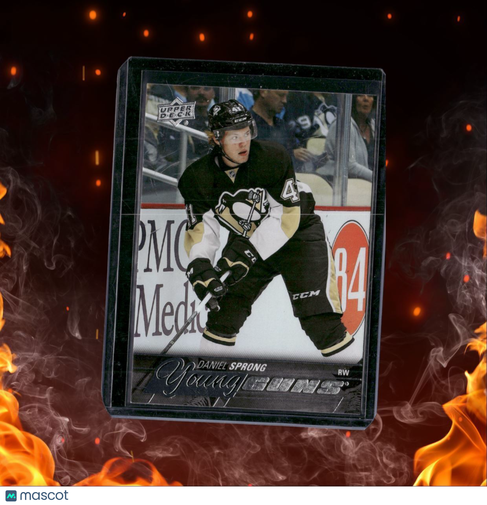 2015-16 Upper Deck Young Guns Daniel Sprong Rookie #226