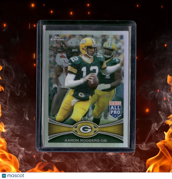 2012 Topps Chrome Aaron Rodgers Refractor #50