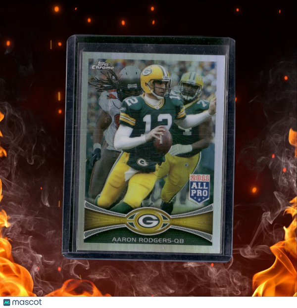 2012 Topps Chrome Aaron Rodgers Refractor #50