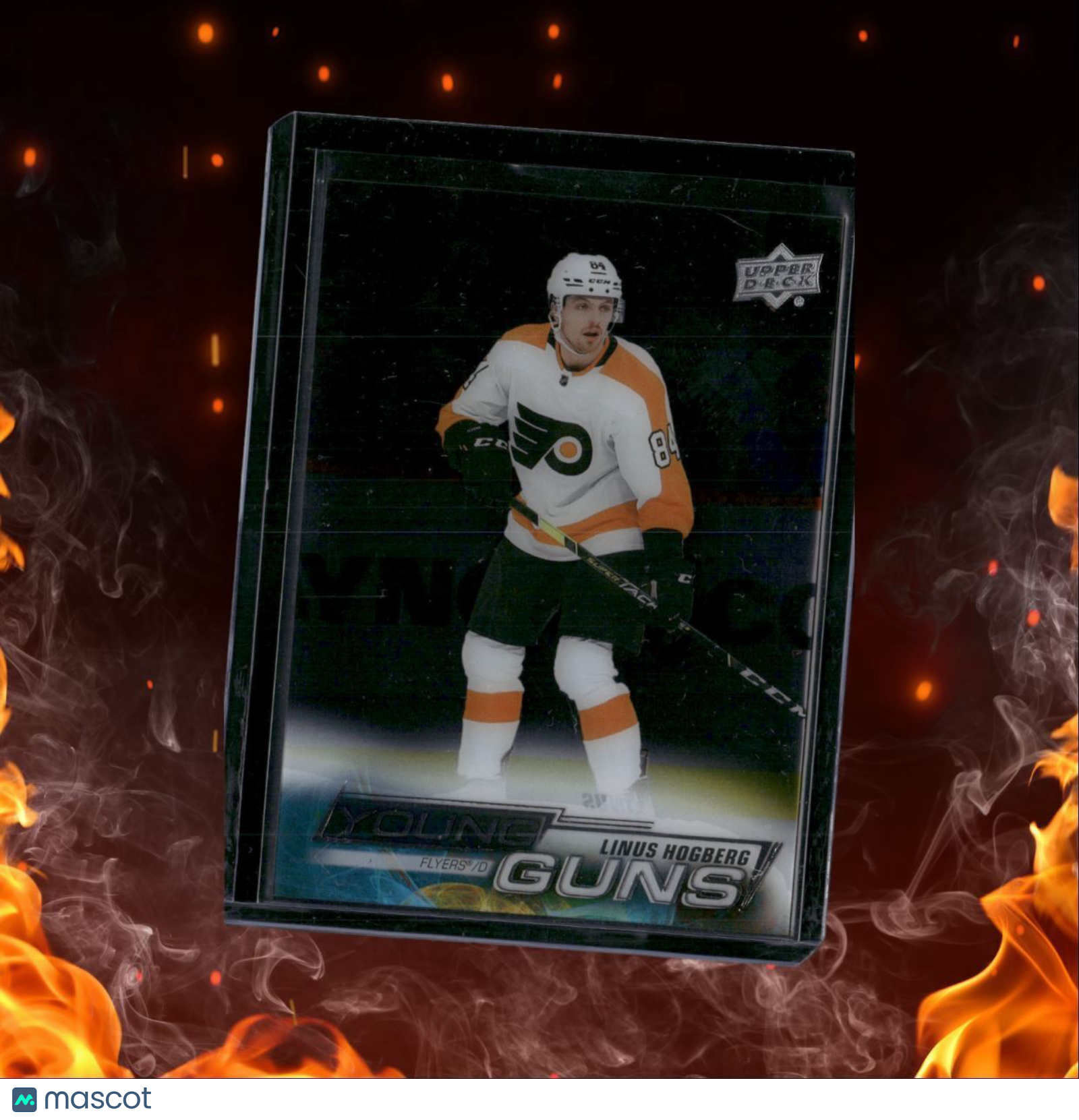 2022-23 Upper Deck Linus Hogberg Young Guns Clear Cut Rookie #479