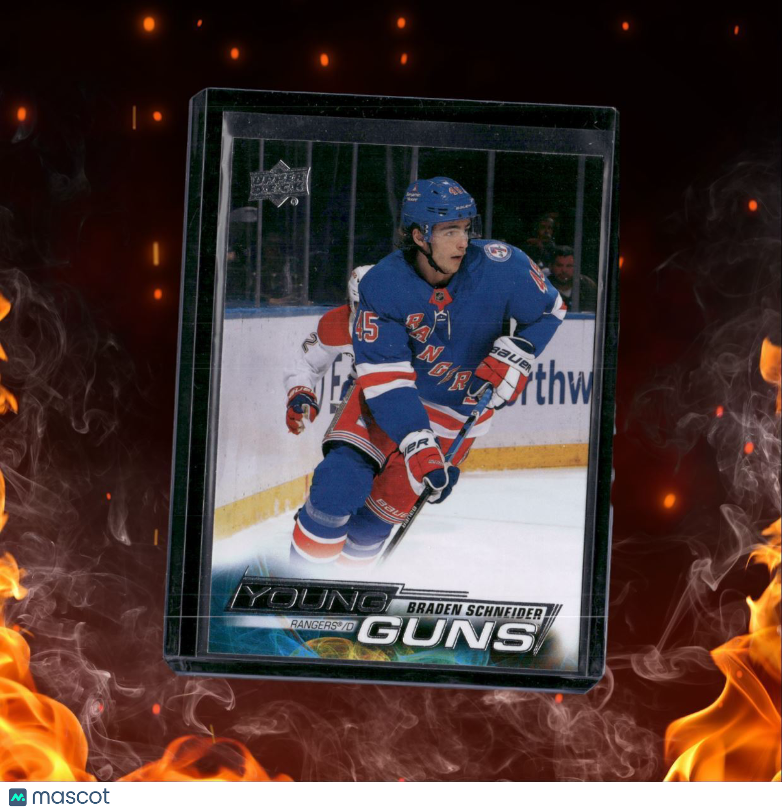 2022-23 Upper Deck Braden Schneider Young Guns Rookie #214