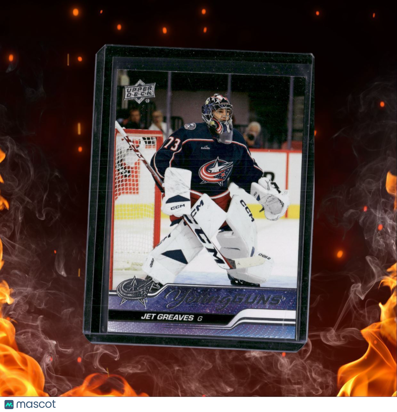 2023-24 Upper Deck Jet Greaves Young Guns Rookie #246