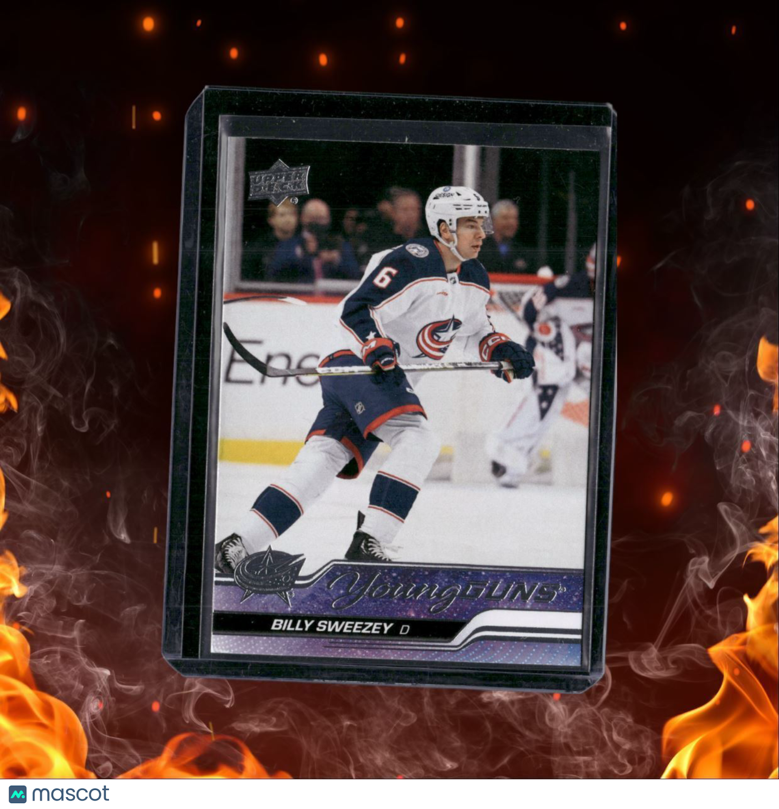 2023-24 Upper Deck Billy Sweezey Young Guns Rookie #487