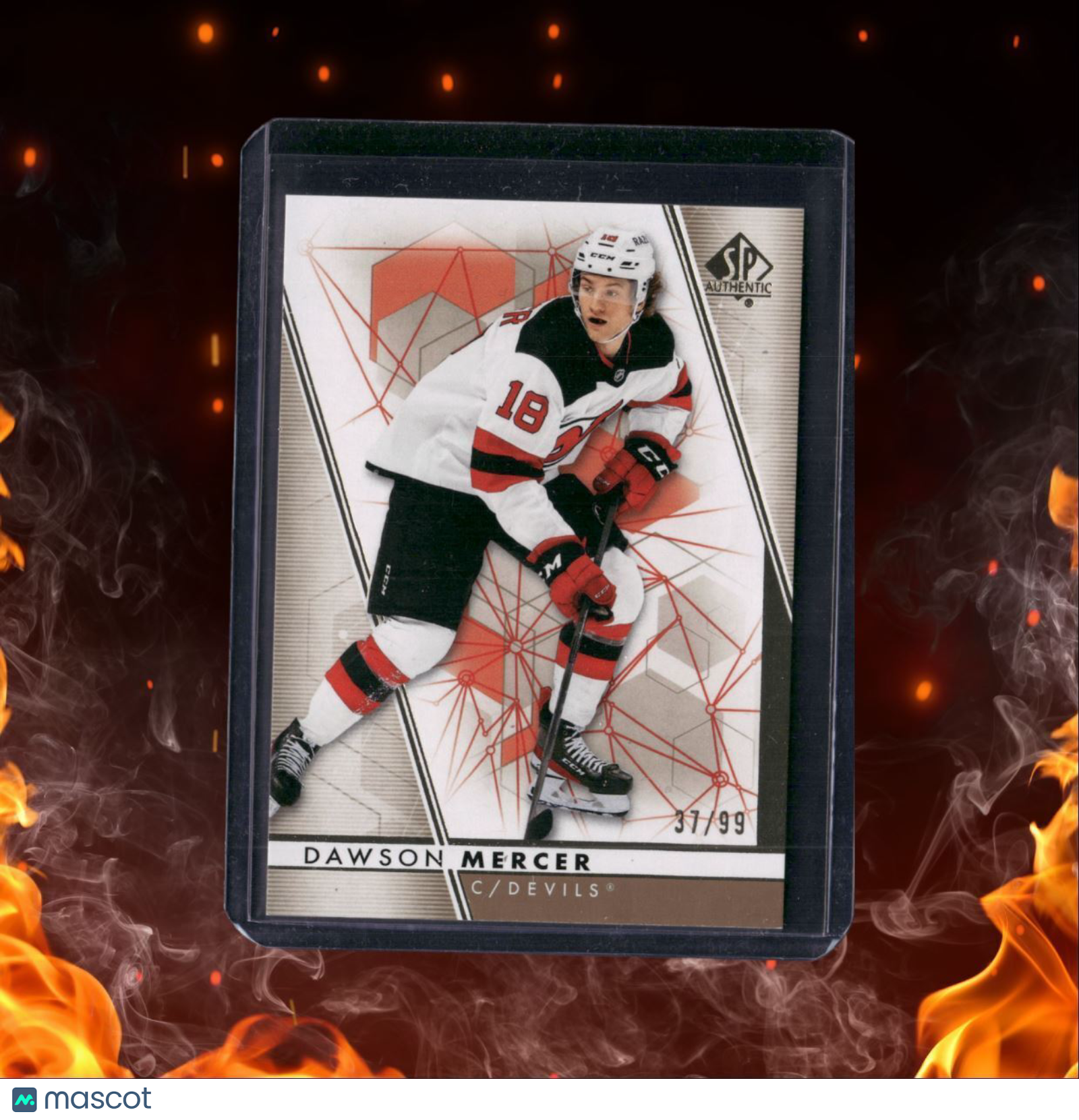 2022-23 SP Authentic Dawson Mercer Gold #17