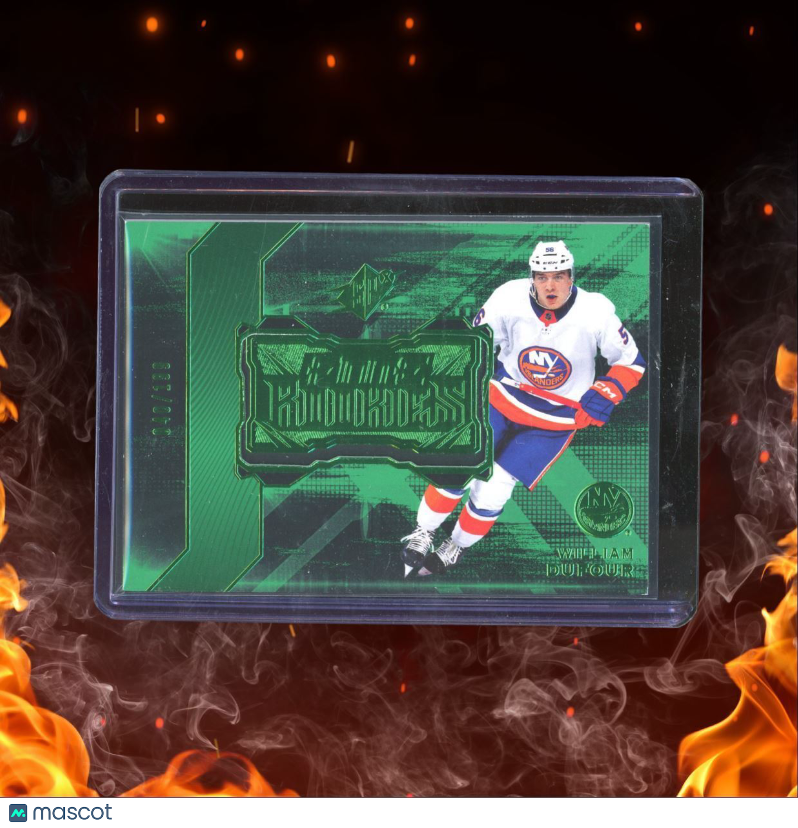 2023-24 Upper Deck SPx William Dufour Finite Emerald Rookie 040/199 #F-11